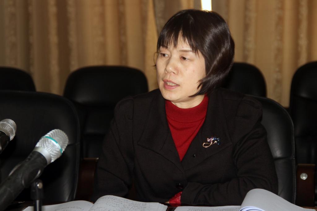 张明君副院长提出工作要求